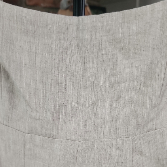 DISSH Milahn Natural Cream Linen Maxi Dress - Picture 7 of 13